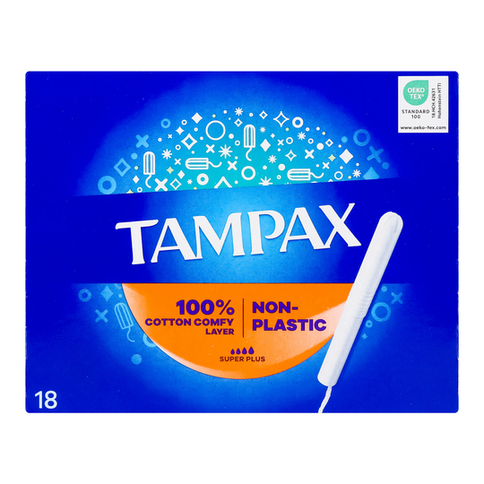 Тампони гігієніч.супер пл.Duo TAMPAX18шт
