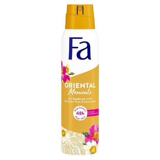 Дезодорант oriental moments Fa 150мл