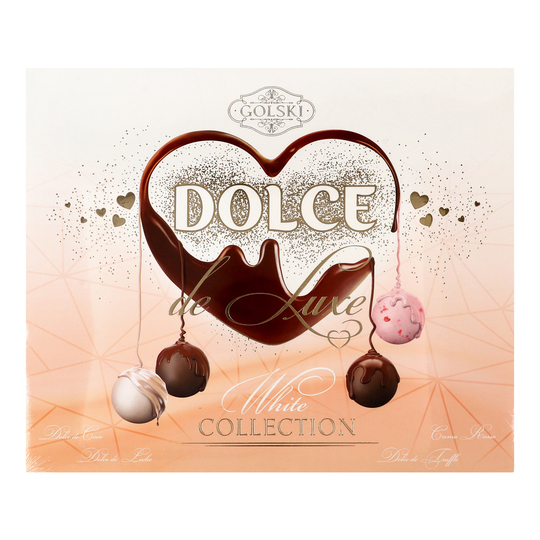 Цукерки Dolce de Luxe white GOLSKI 320г