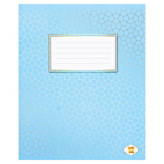 Зошит Тетрада коса лінія 12 аркушів