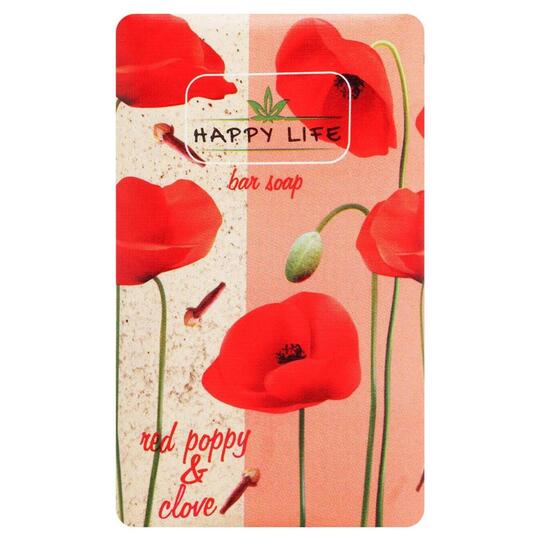 Мило мак і гвоздика Happy Life 180г