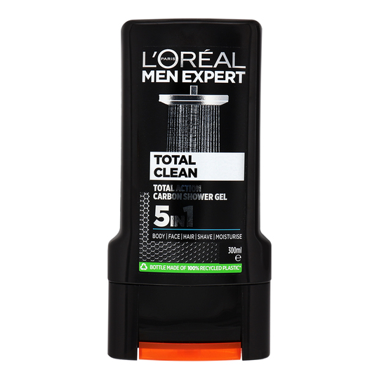 Гель д/душу бар.клін men L'oreal 300мл