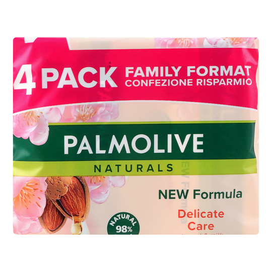 Мило мигдаль і мол.3+1 Palmolive 4*90г