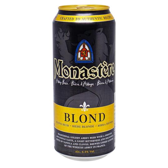 Пиво св. Monastere Abbey 6,5% 0,5л з/б