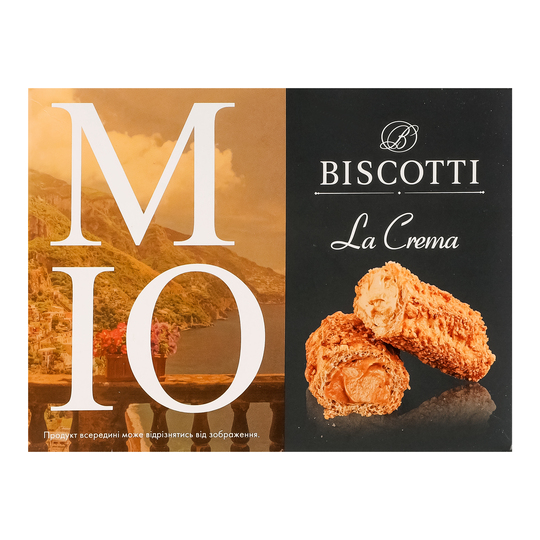 Тістечко заварне M-io Biscotti 190г