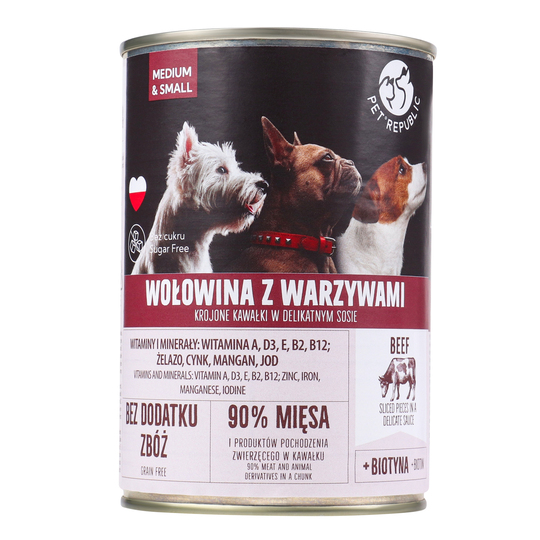 Корм д/соб. конс. PR шм. ялов.ов. с.400г
