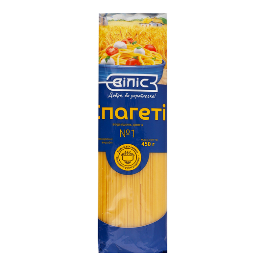 Макарони спагетті Віліс 450г