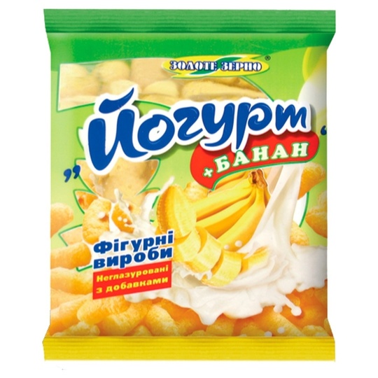 Палички кукур.йогурт-банан Зол.зерно 60г