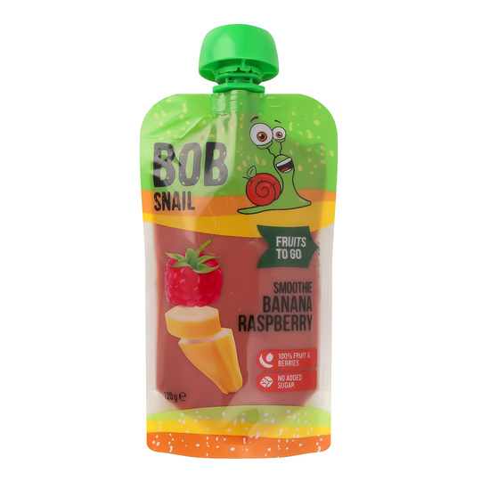 Смузі Bob Snail банан-малина 0,12л д/п