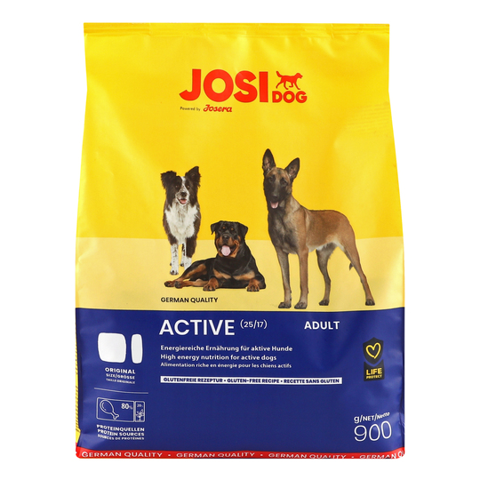 Корм д/собак активних сухий Josidog 900г