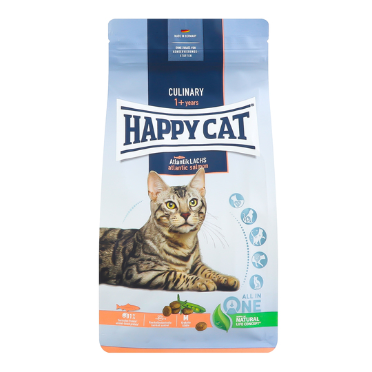 Корм д/кот.сух.Happy Cat CL атл.лос.300г
