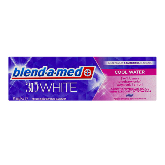 Паста зубна 3d wh.пр.в.Blend-a-med 75мл