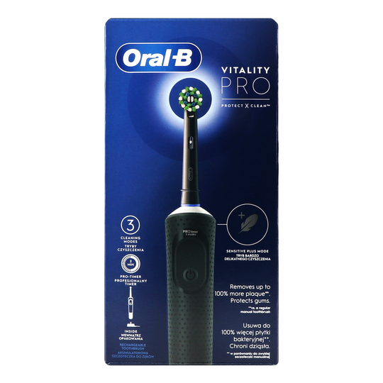 Зубна щітка ел.vitality чор.3708 Oral-B