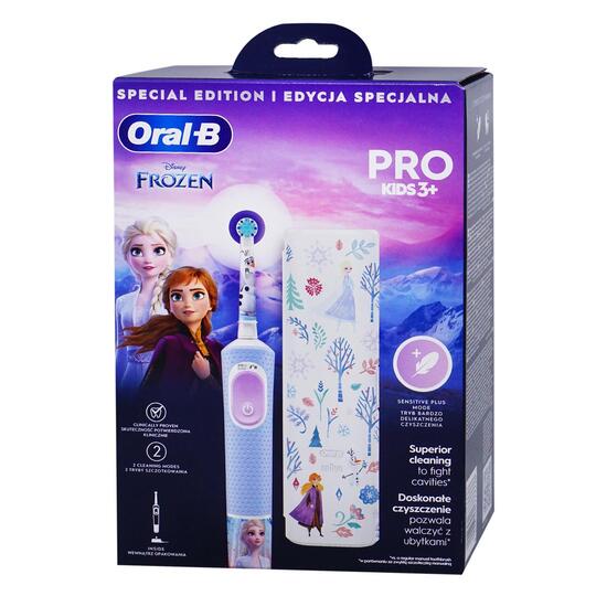 Щітка зубна ел.kids+чохол frozen Oral-B