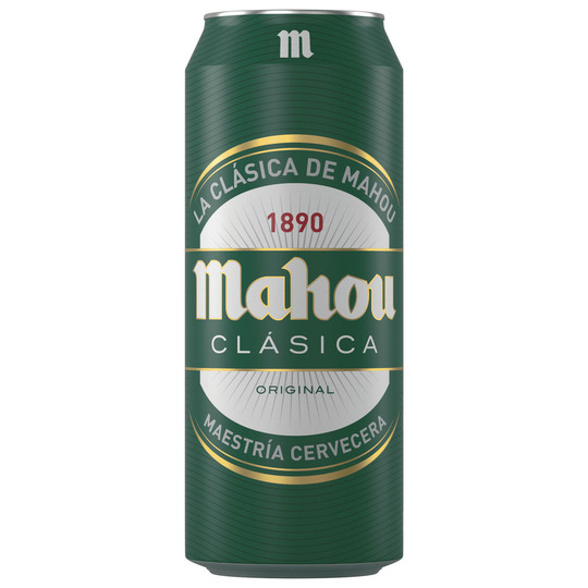 Пиво св. Mahou Clasica 4,8% 0,5л з/б