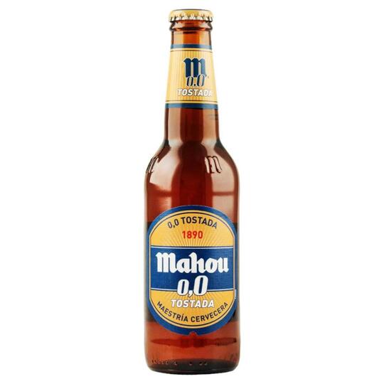 Пиво н/тем б/а Mahou Tostada0%0,33л с/пл