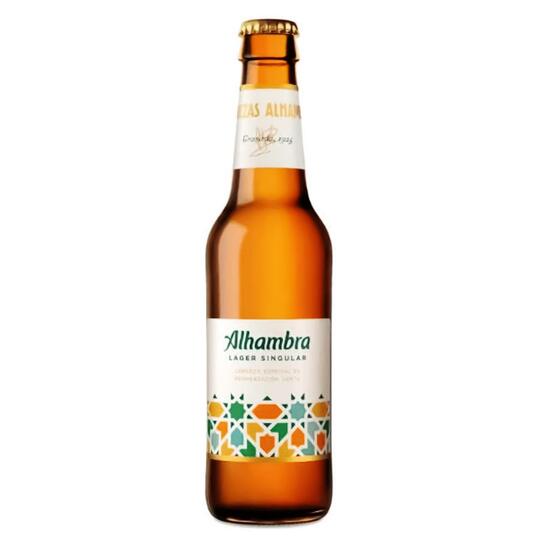 Пиво св.Alhambra Especial 5,4%0,33л с/пл