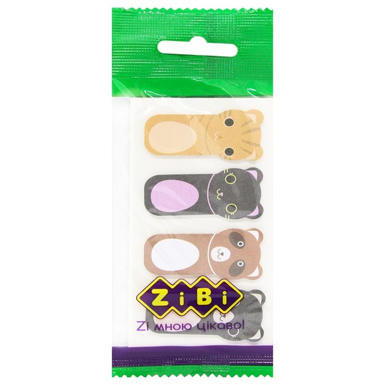 Закладки паперові ZIBI cats 45*23 мм