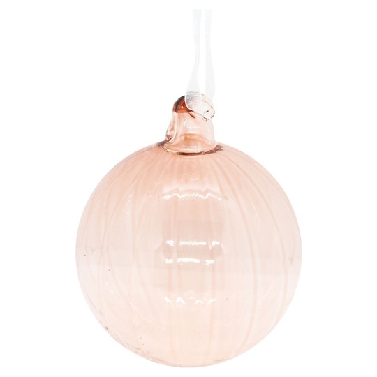 Куля ялинкова св.рожева 8 см