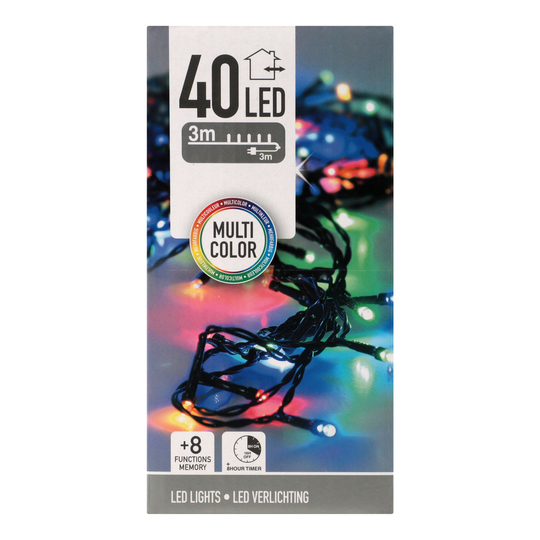 Гірлянда зовнішня різкольорова KPMN 6м