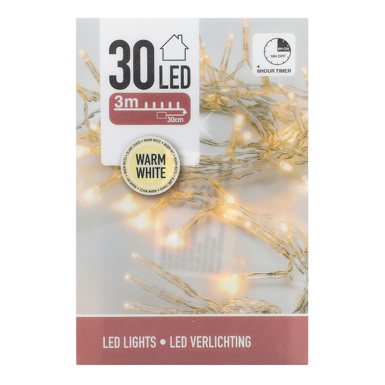 Гірлянда внутрішня теплий білий , 330см