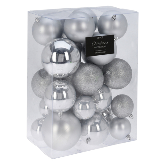 Кулі ялинкові срібло 26 штук