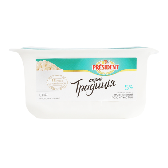Сир к/м 5% Президент ст. 300г
