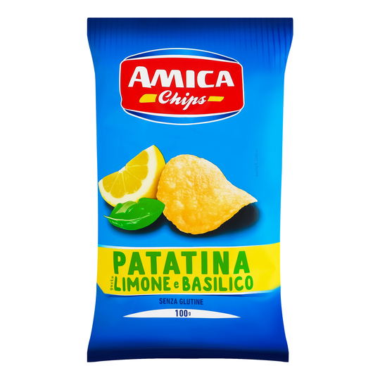 Чипси картоп.лимон базилік Amica 100г