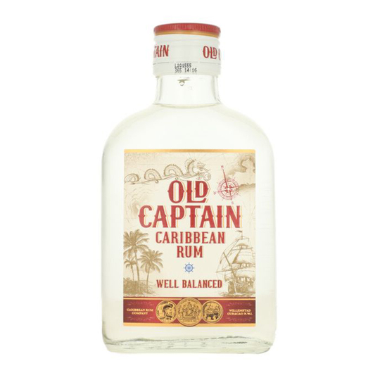 Ром Old Captain Caribbean white37,5%0,2л