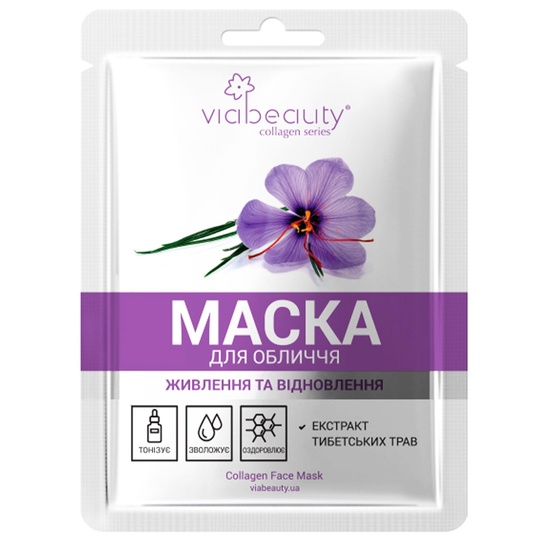 Маска для обл.тибетські трави VIABEAUTY