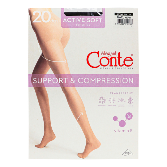 Колготи жін.CE AS Nero 20 ден р.5