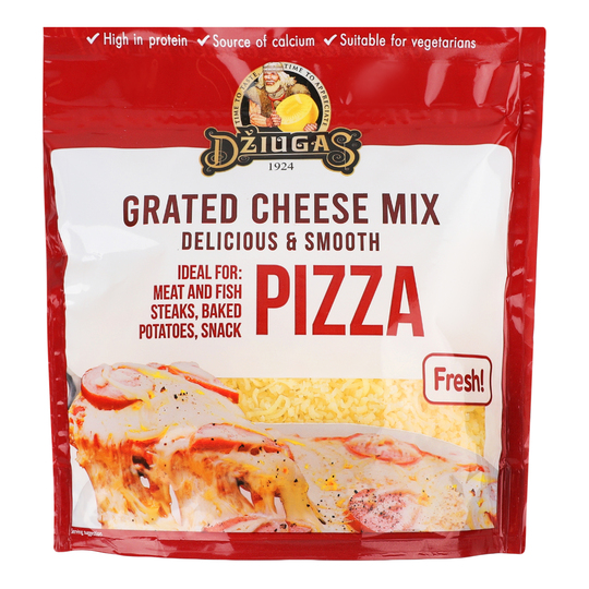 Суміш терт.сирів д/піци 43% Dziugas 200г