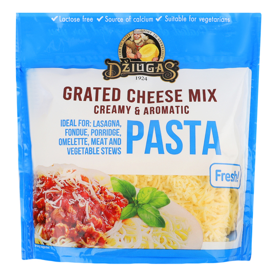 Суміш терт.сир. д/пасти 39% Dziugas 200г