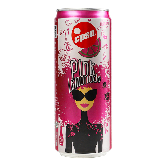 Напій газ. Epsa Pink Lemonade 0,33л з/б