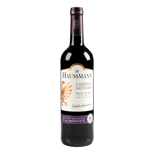 Вино Haussmann Cabernet ч/сухе13,5%0,75л