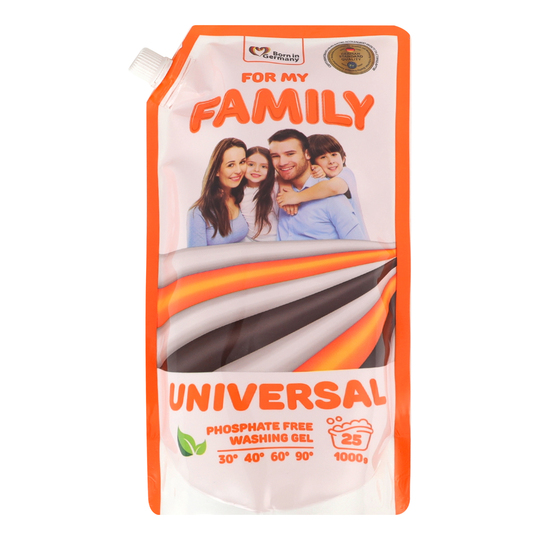 Гель д/пран.унів. For my Family дойп. 1л