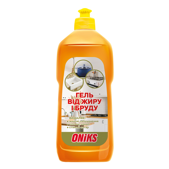Гель д/кухні від жиру бруду Oniks 500мл