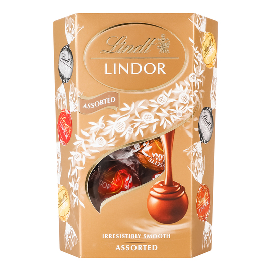 Цукерки шок.Lindor Balls асор.Lindt 200г