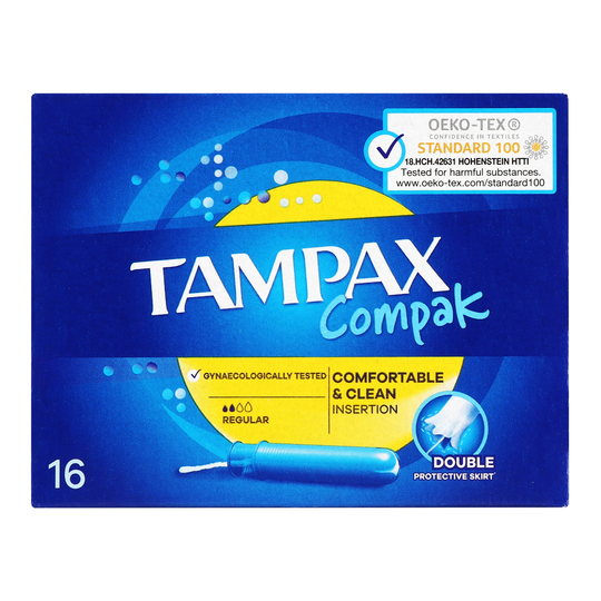 Тампони з аплік.compak duo Tampax 16шт