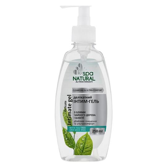 Гель інтимний антиб.Natural spa 250мл