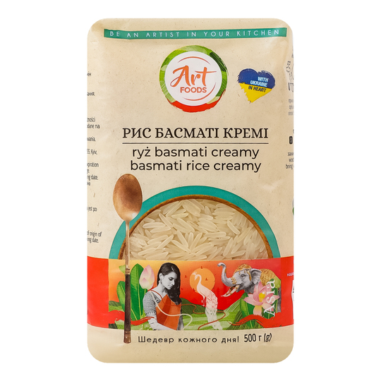 Рис басматі сreamy Art Foods п/е 500г