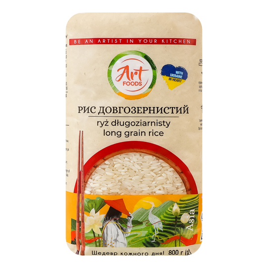 Рис довгозернистий Art Foods 800г