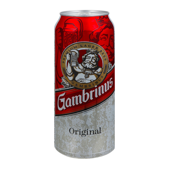 Пиво світле Gambrinus 4,3% 0,5л з/б