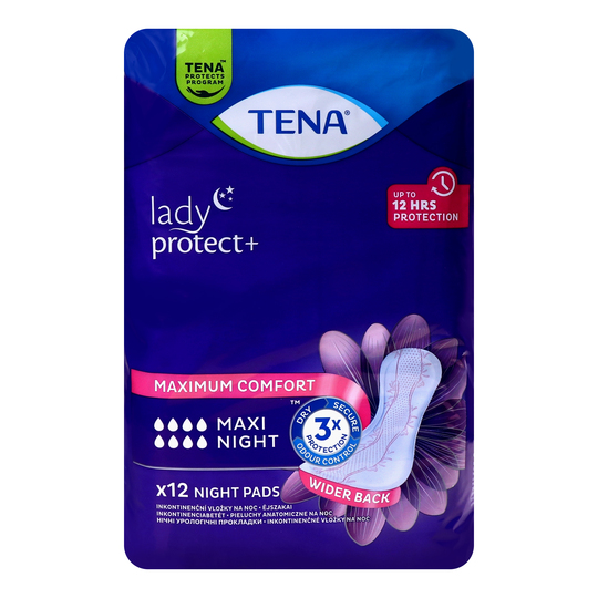 Прокладки урол.жін.night Tena 12шт