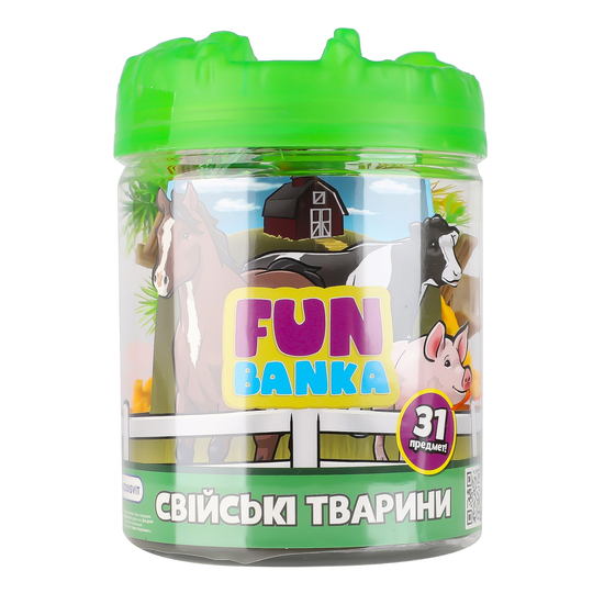 Набір ігров.Fun Banka свійські тварини