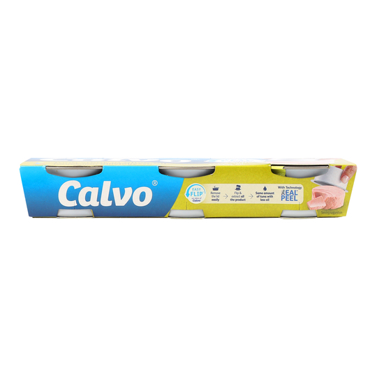 Тунець в олив. олії Calvo 3*65г