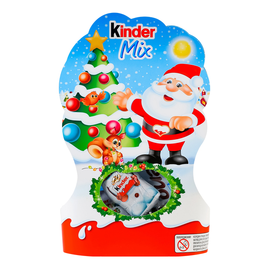 Набір новорічний МІХ Kinder 122г