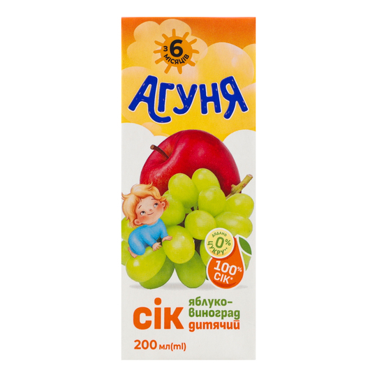 СікЯблуко-Виноград АгуняTBASlim 200мл