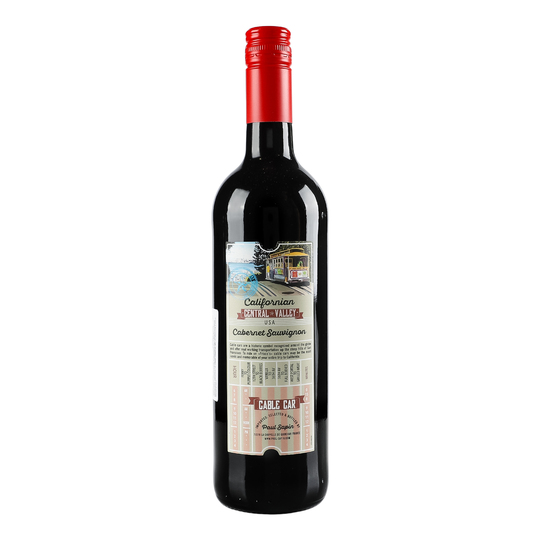 Вино Cable Car Cab.Sauv.ч.н/сух.12%0,75л
