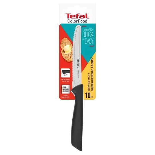 Ніж чорний ColorFood TEFAL 10см